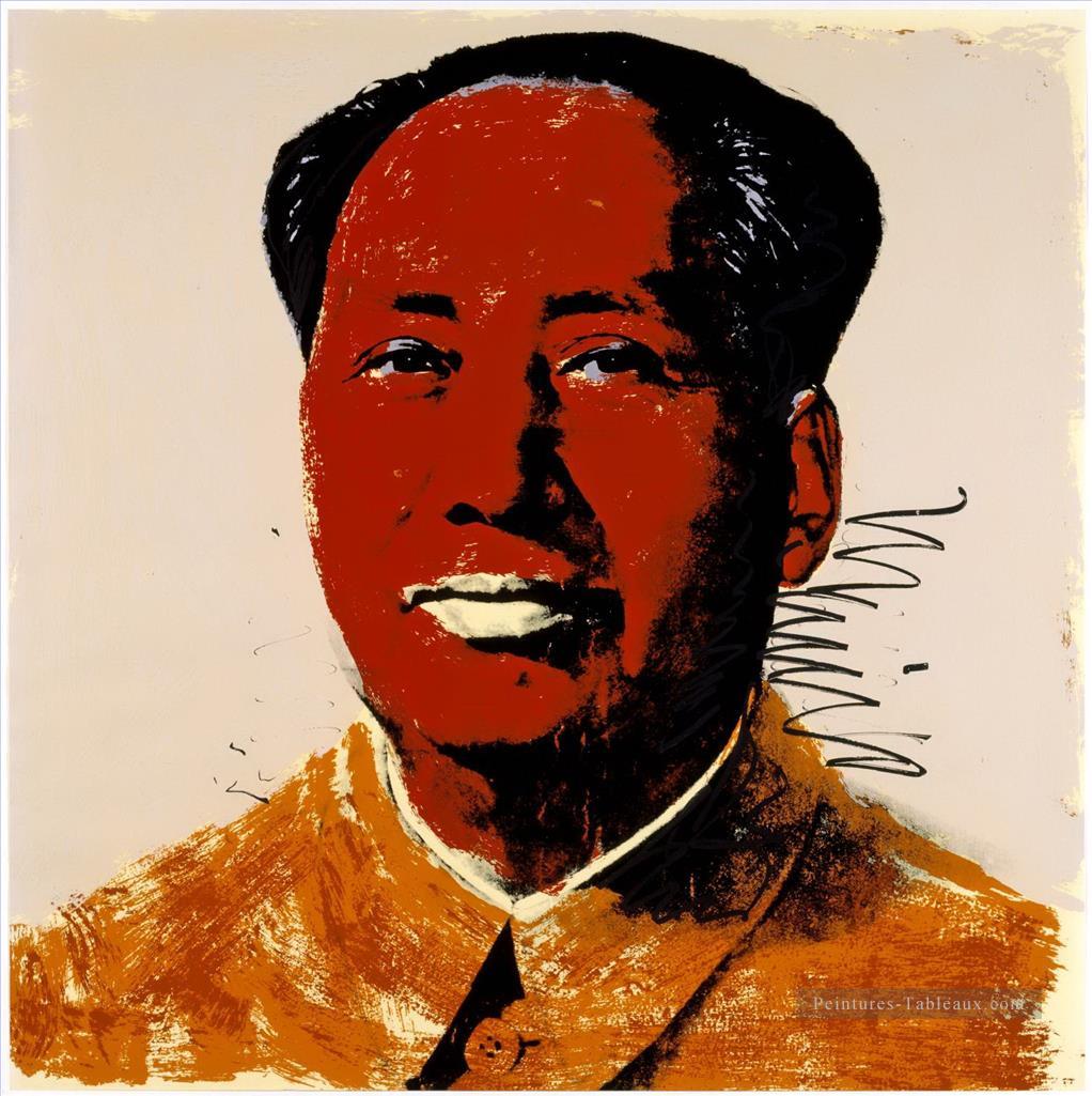 Mao Zedong 7 Andy Warhol Peintures à l'huile
